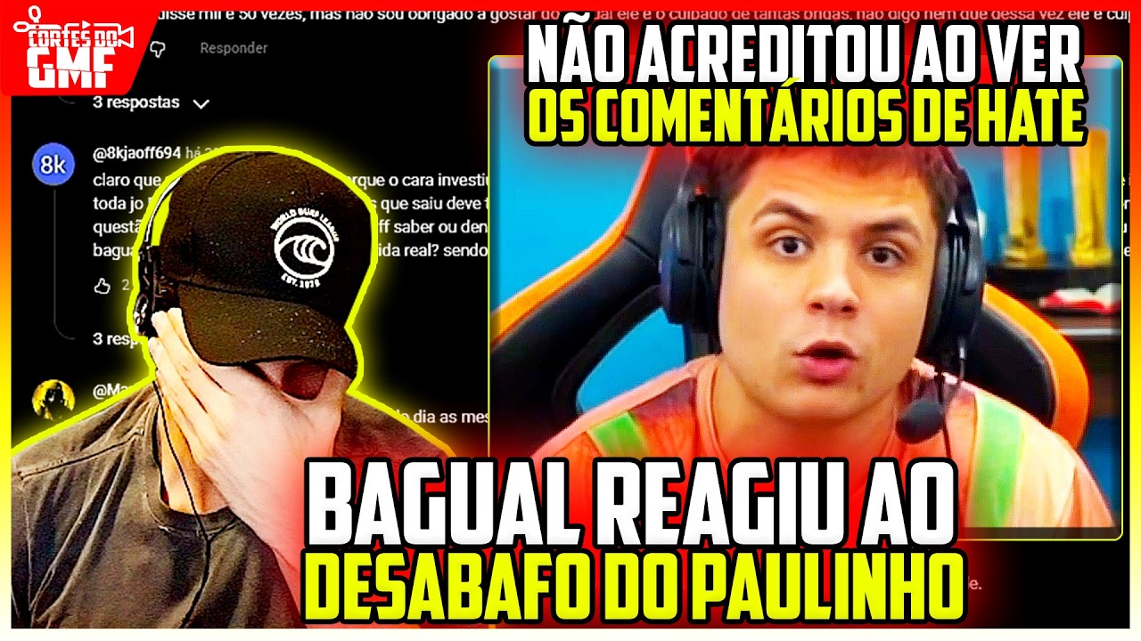 LEU COMENTÁRIOS😱 BAGUAL reagiu DESABAFO do PAULINHO O LOKO sobre BAN do PURURUCA CAPITAL CITY GTA RP