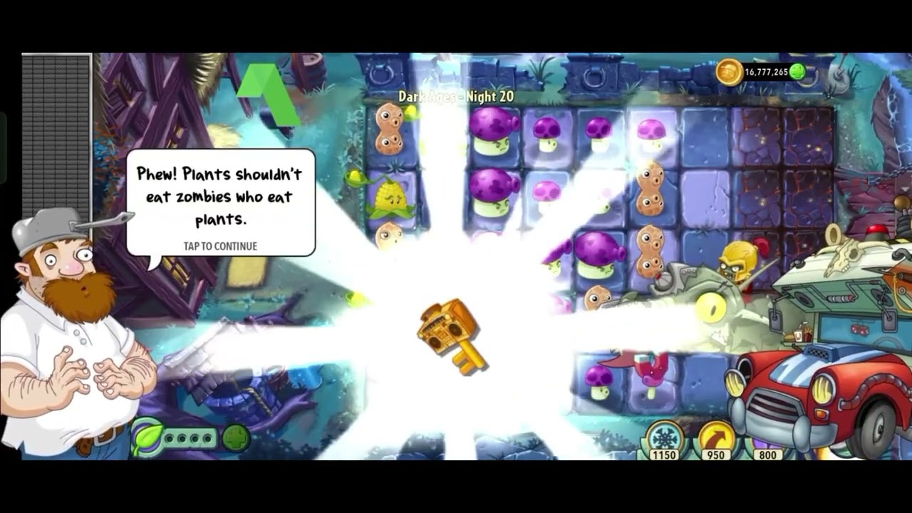PVZ2 Walkthrough Dark Ages Day 18- Neon Mixtape Tour Day 2