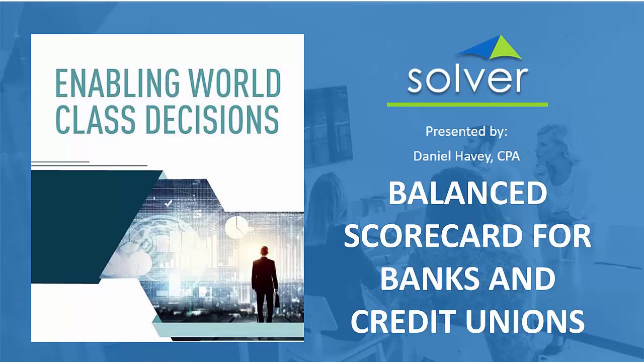 Balanced Scorecard for Banks and Credit Unions