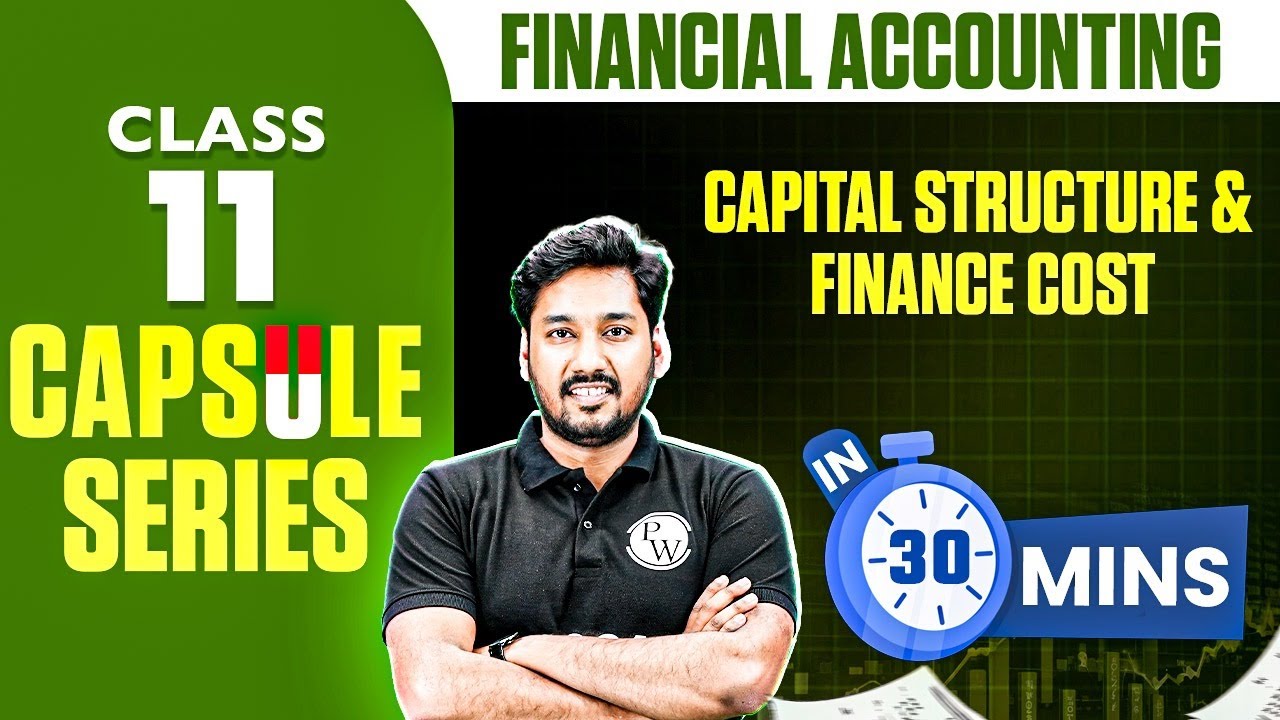 Capital Structure & Finance Cost | ACCA Financial Accounting FA/F3