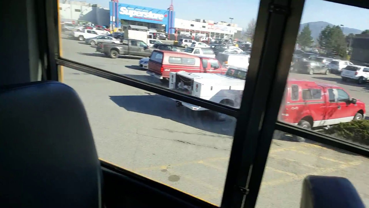 School Bus Oil Leak Trailering Back To the Shop