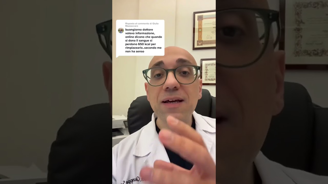 Donare il sangue fa DIMAGRIRE???