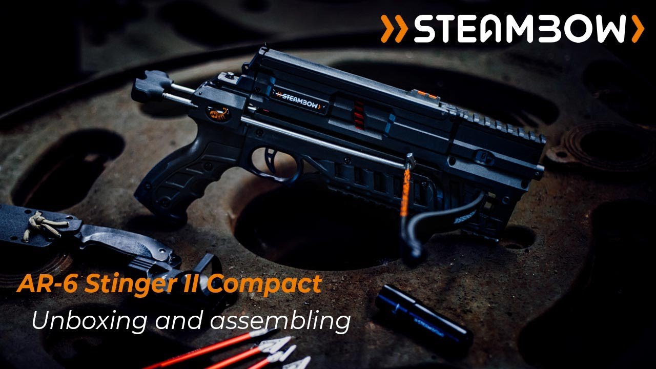 Unboxing and Assembling the AR-6 Compact: Steambow’s fastest-shooting Stinger II