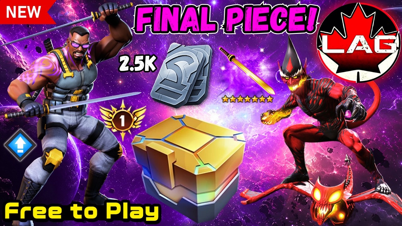 🆕 RIP FTP UNITS!! Buying Blade🔪Final Piece! Acquisition, Rank Up, Awakening, & Ascension! - MCOC