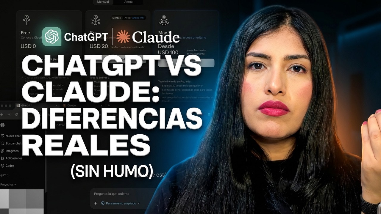 CHATGPT vs CLAUDE: DIFERENCIAS REALES (SIN HUMO)