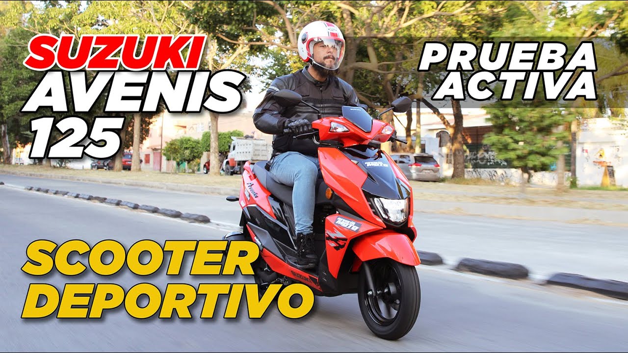 Prueba Activa | Suzuki Avenis 125 - Un scooter ágil y con estilo