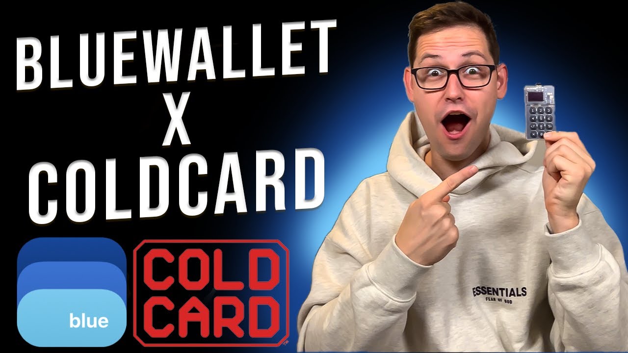 Bitcoin Cold Storage on Mobile | Blue Wallet COLDCARD Mk4 Tutorial