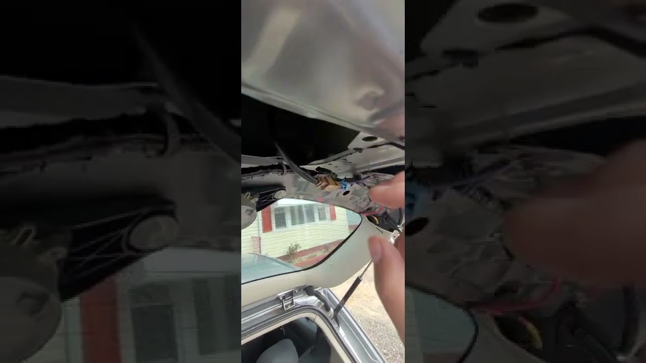 2010 nissan versa - hatch not opening - ground / electrical problem
