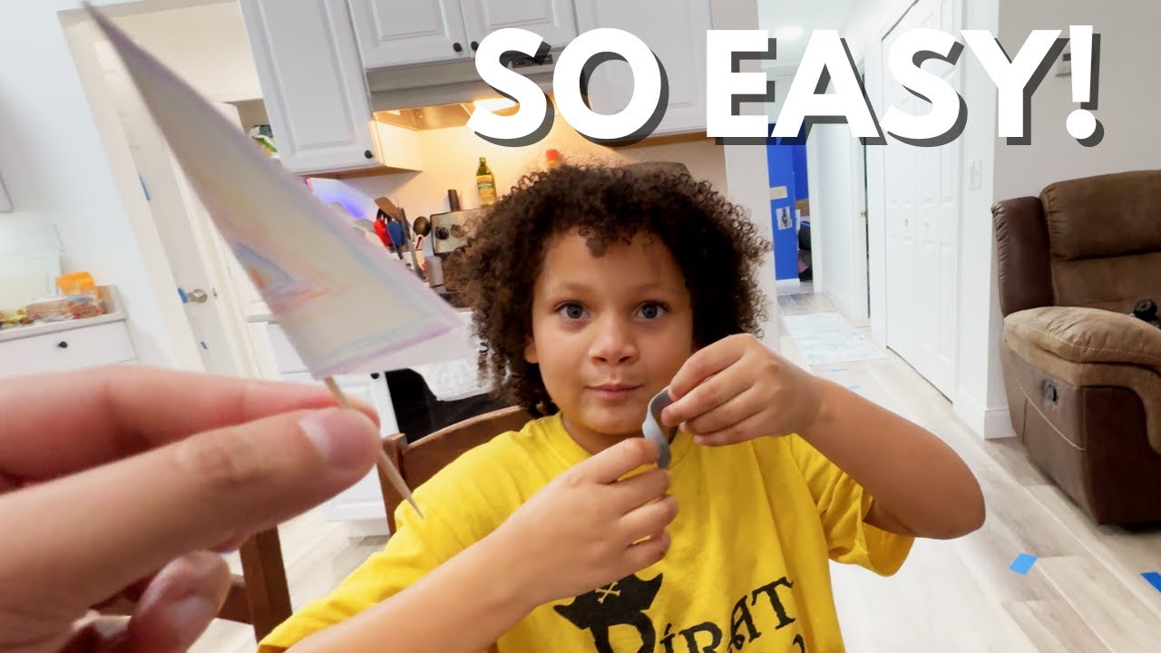We Had A Blast With This Simple DIY Kids Craft!