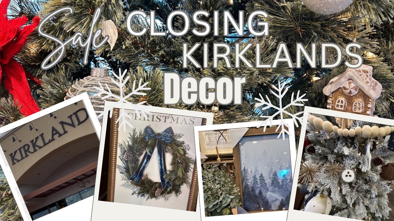 Распродажа рождественских украшений в Kirklands. Спешите!