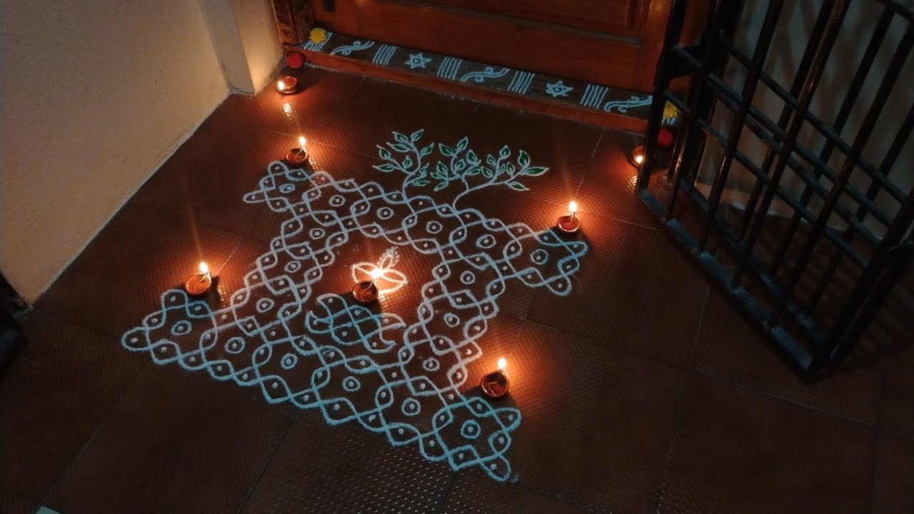 Margazhi Special 2025 - 2026 Series Part 1 Kambi Kolam #Day4 