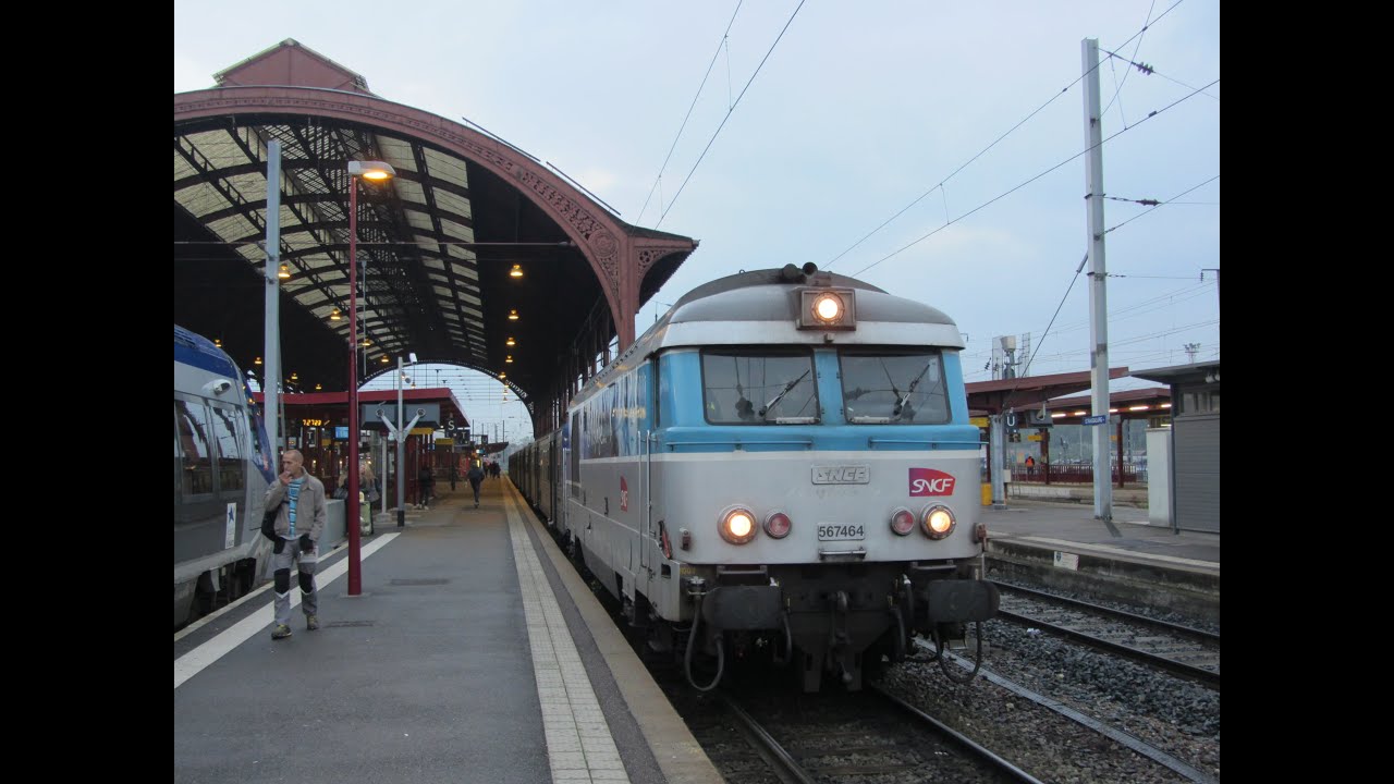 France: Strasbourg area Class BB 67400 SNCF diesel locomotives on TER passenger services