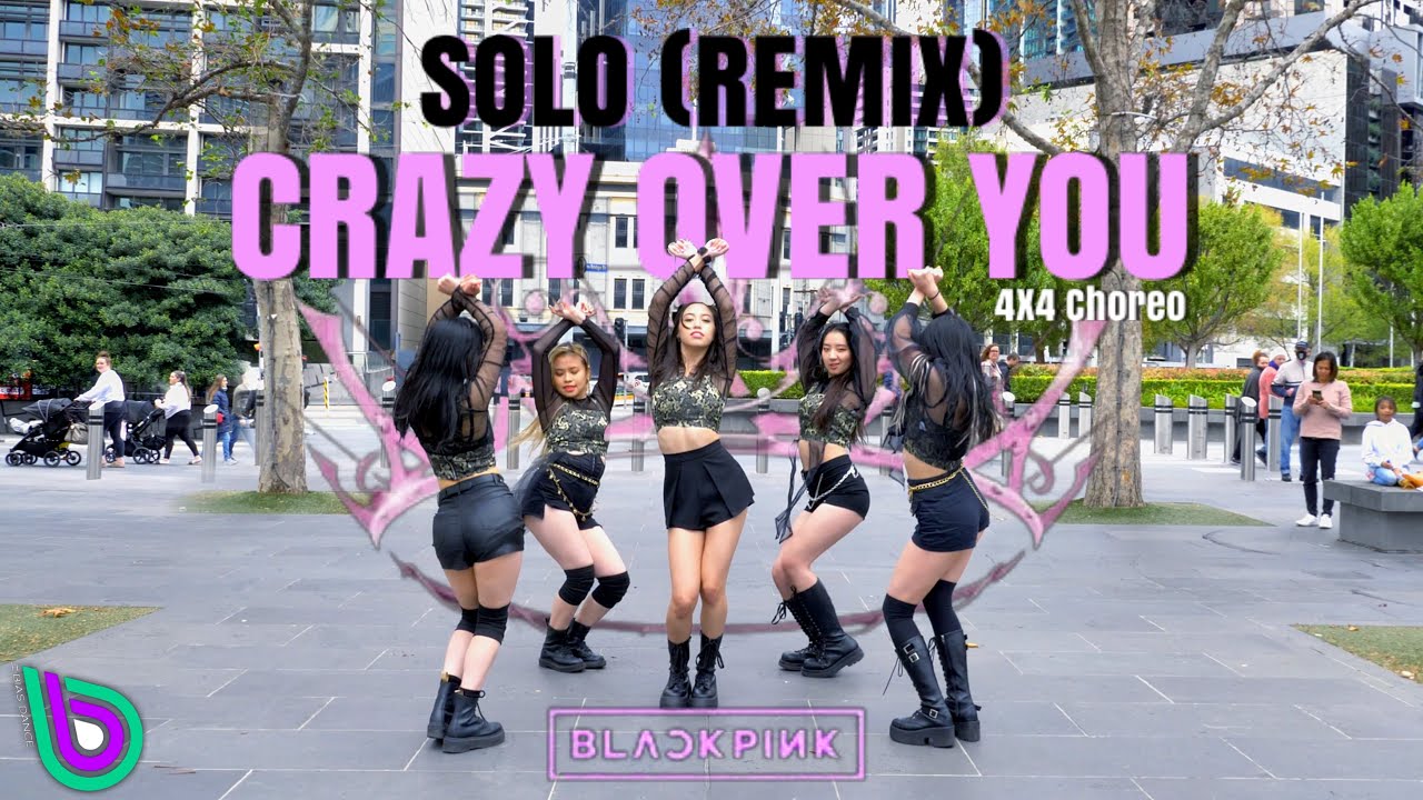 [KPOP IN PUBLIC] BLACKPINK - CRAZY OVER U (4X4 CHOREO) + SOLO (Remix) | by Bias Dance from Australia