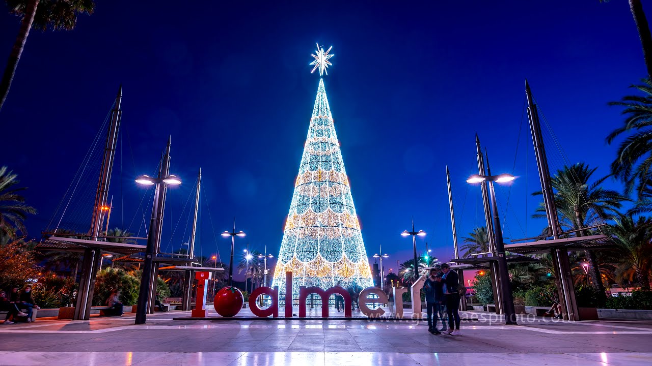 Navidad en Almeria 2020 - Timelapse 4K