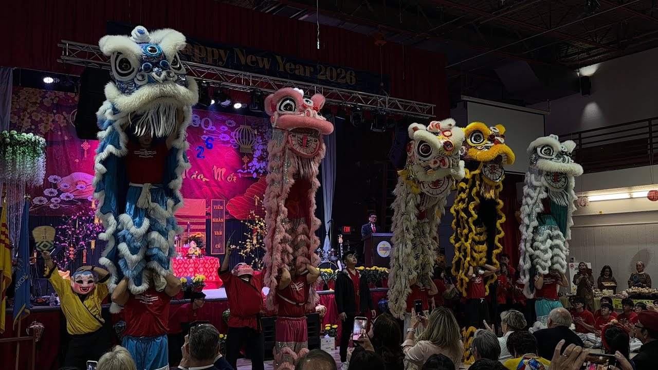 St. Andrew Dũng Lạc Lion Dance - Tết Cộng Ðồng￼￼ 2026