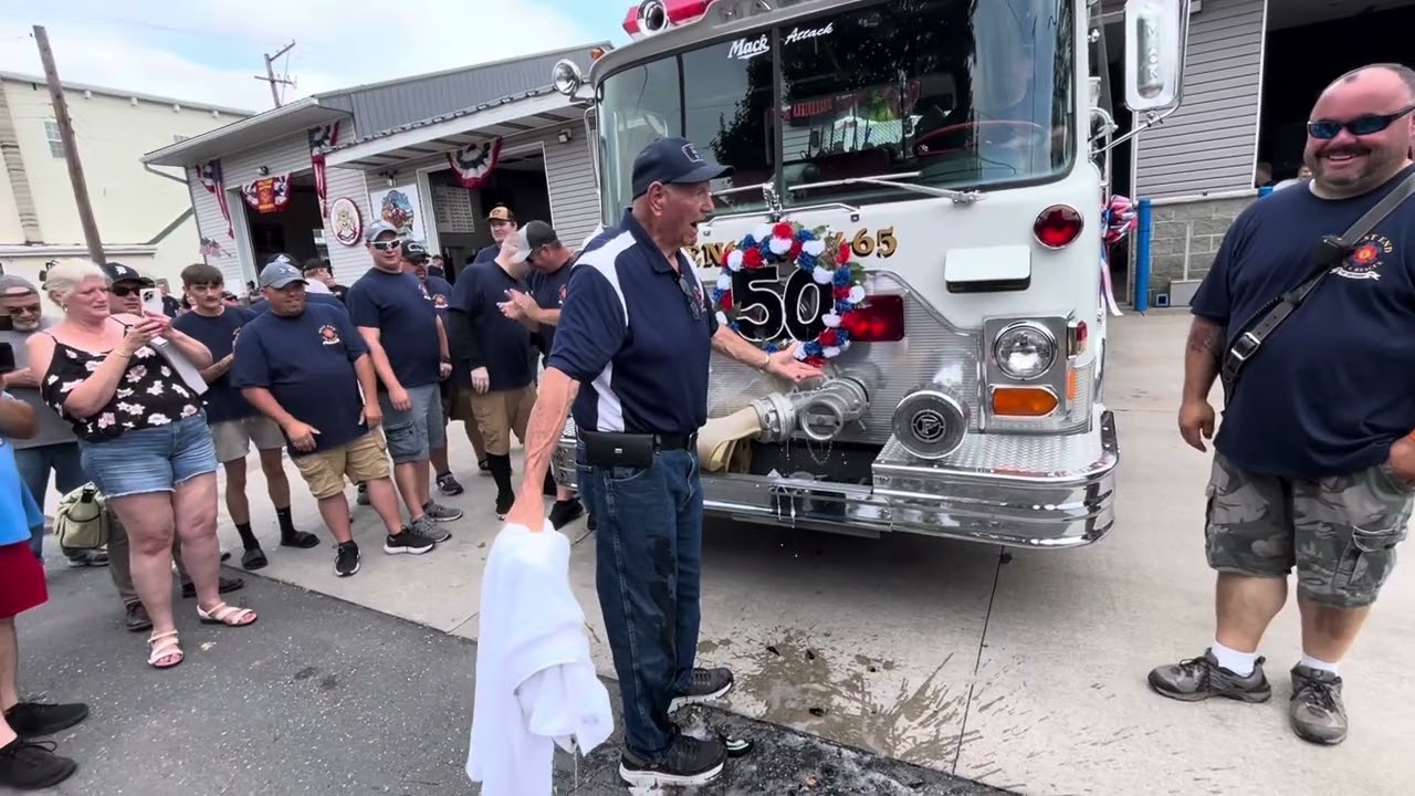 Christening and Housing the Mahanoy City West End Mack Trucks