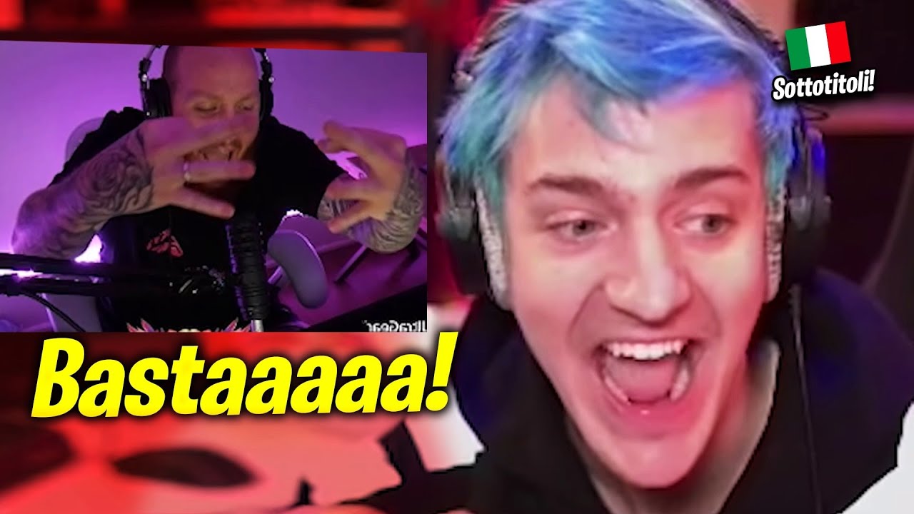 NINJA SI ARRABBIA E LITIGA COME UN BAMBINO CON TIM IN LIVE! Divertente 🚨