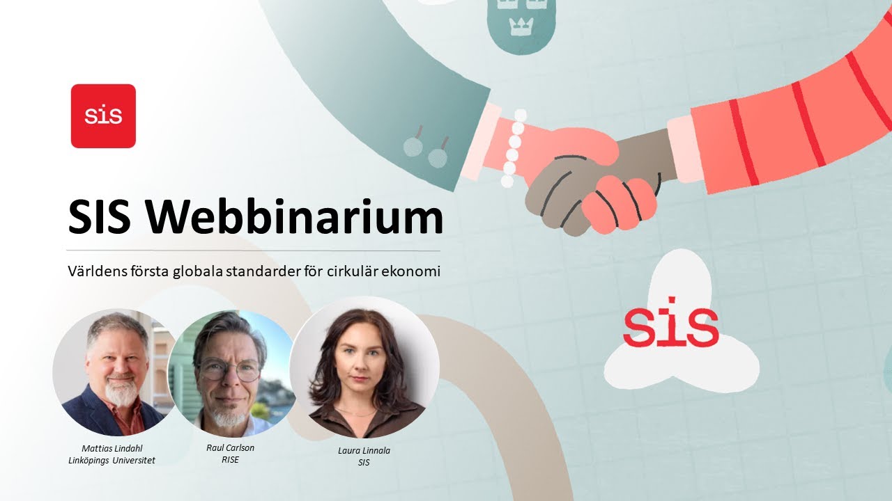 Introduktion till de första globala standarderna för cirkulär ekonomi