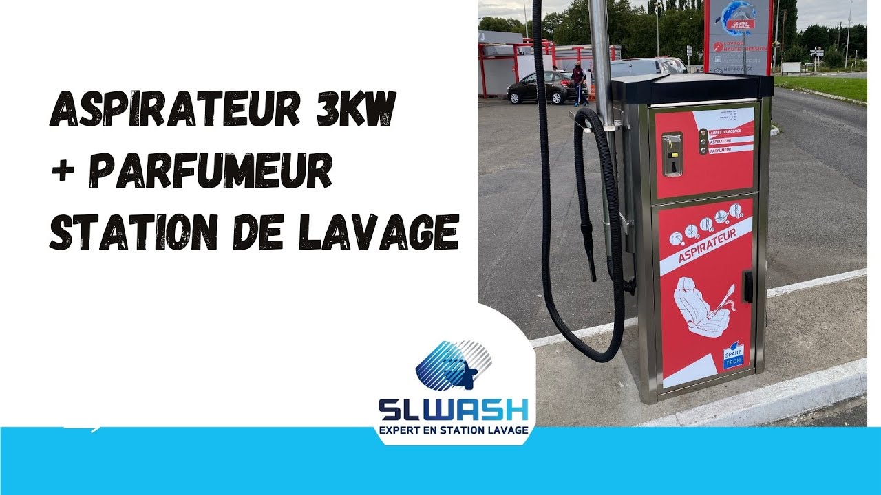 Renouvellement aspirateur  3kw STATION DE LAVAGE ✅