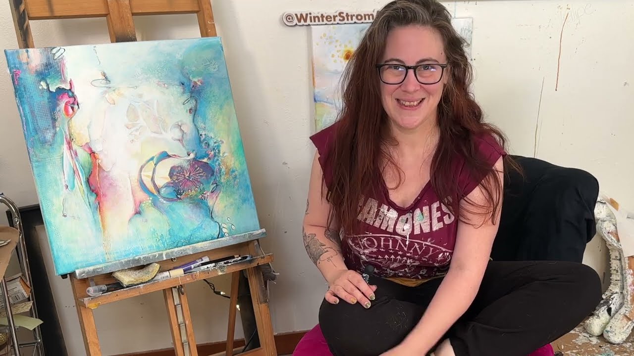 Will my chaos theory help with flat paintings? Abstract painting beginner struggles and solutions