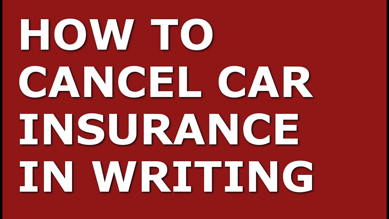 How to Cancel Car Insurance in Writing | Plus, &lsquo;Trick&rsquo; to Lower Your Car Insurance