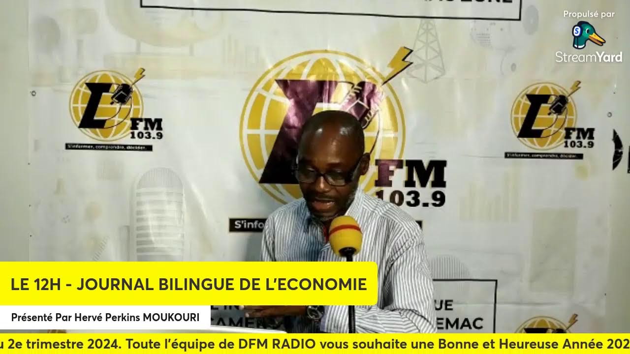 🚨EN DIRECT🚨 : LE 12H - JOURNAL BILINGUE DE L'ECONOMIE