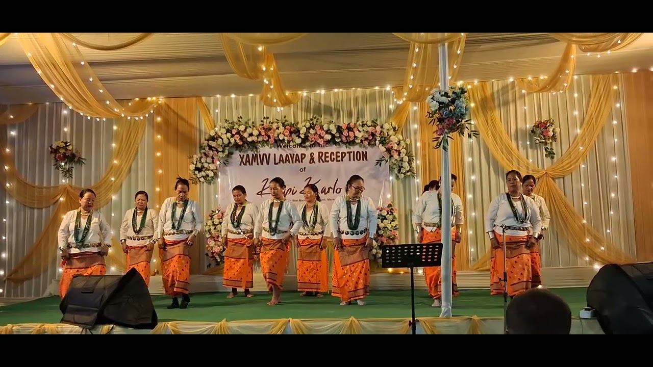 Dance by kari nvli  ane party at Markir ngulom and kepi karlo wedding  in XAMVV LAAYAP