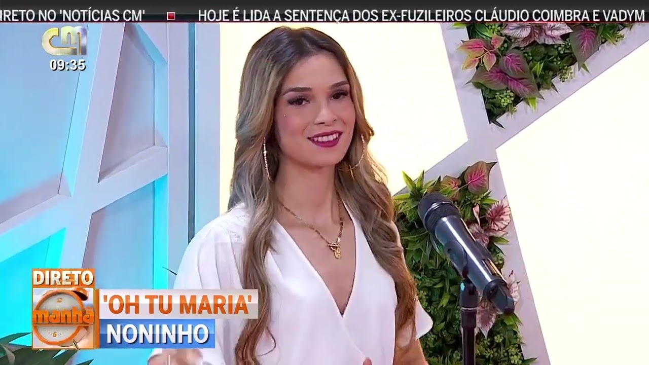 Noninho Navarro - Oh Tu Maria - Manhãs CM - CMTV