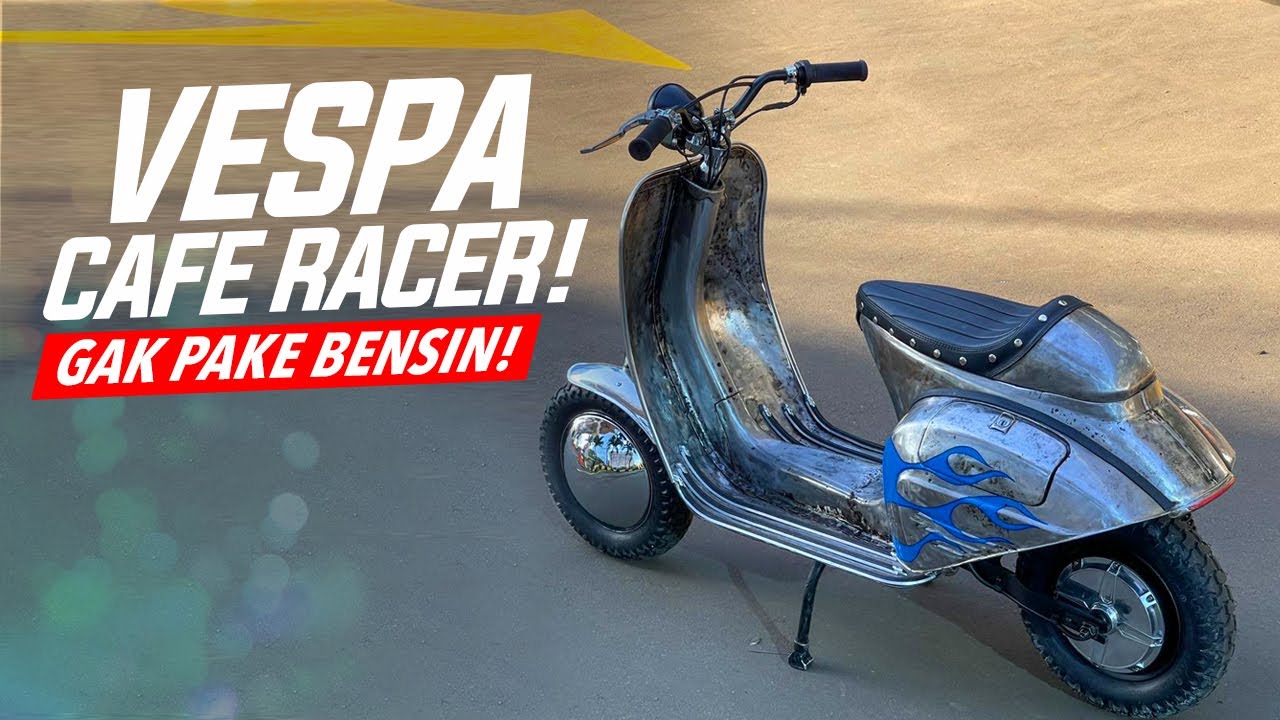 Vespa Custom Bukan Kaleng-Kaleng! #AtenxKatros