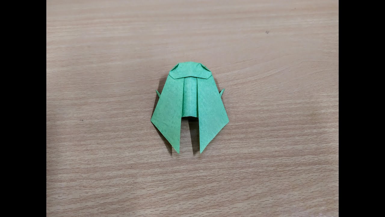 How To Make A Paper Cicada Easy - Origami Cicada
