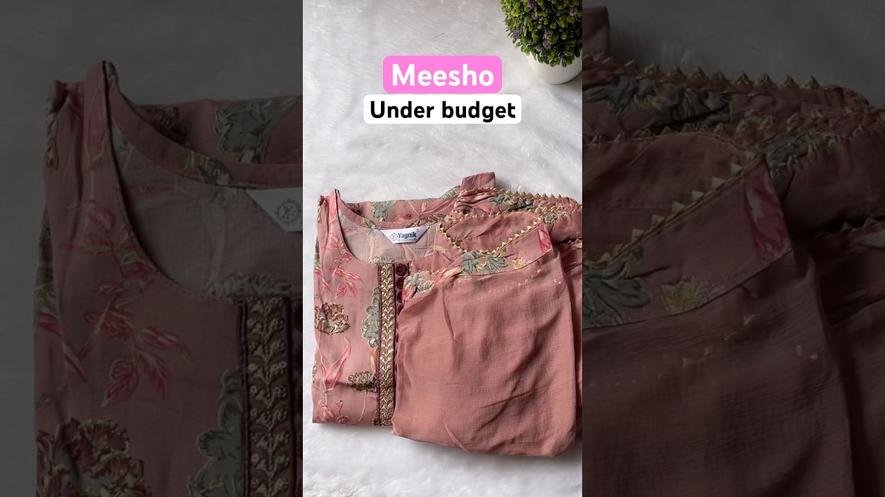 #trending I purchased this Kurta Set from Meesho under budget #meesho #ytshorts