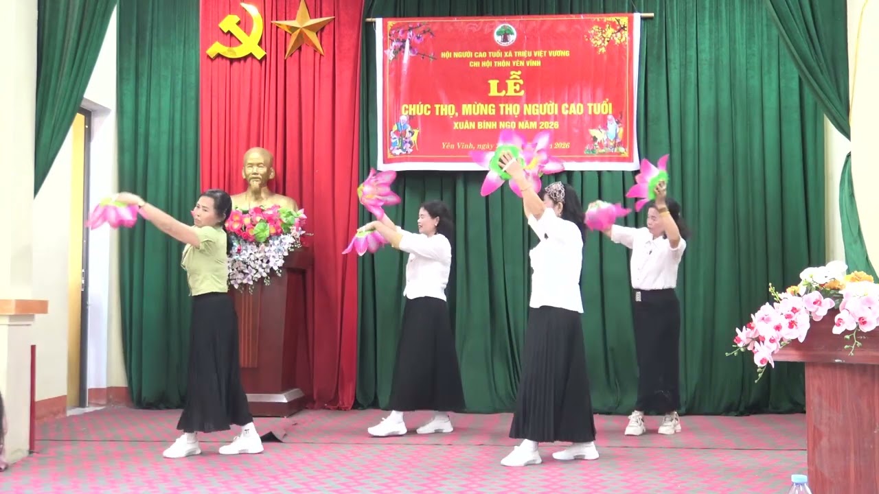 XÓM  3  MÚA MỪNG CHÚC THỌ 2026