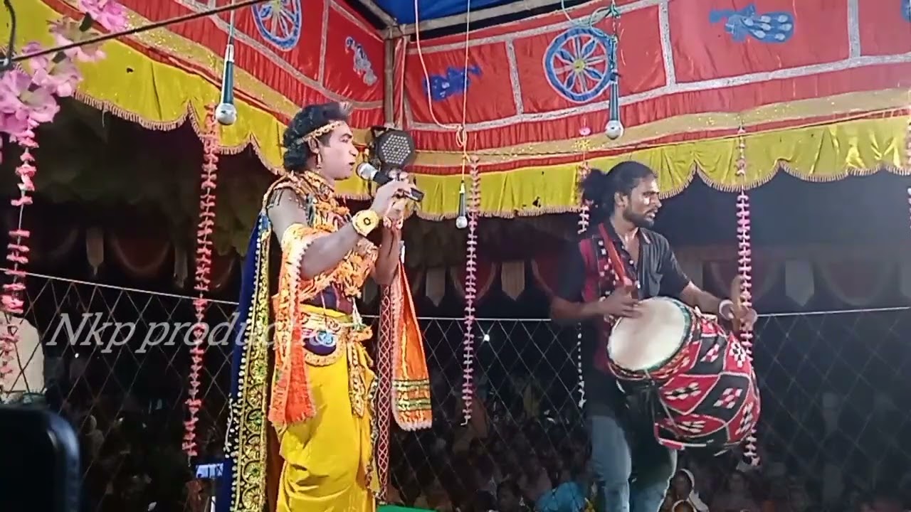 DAYANIDHI KRUSHNA ENTRY ||RAS MANDAR MAHILA DANDA NRUTYA GURUPALI || NKP PRODUCTION||