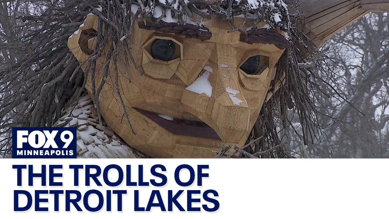 The supersized trolls of Detroit Lakes