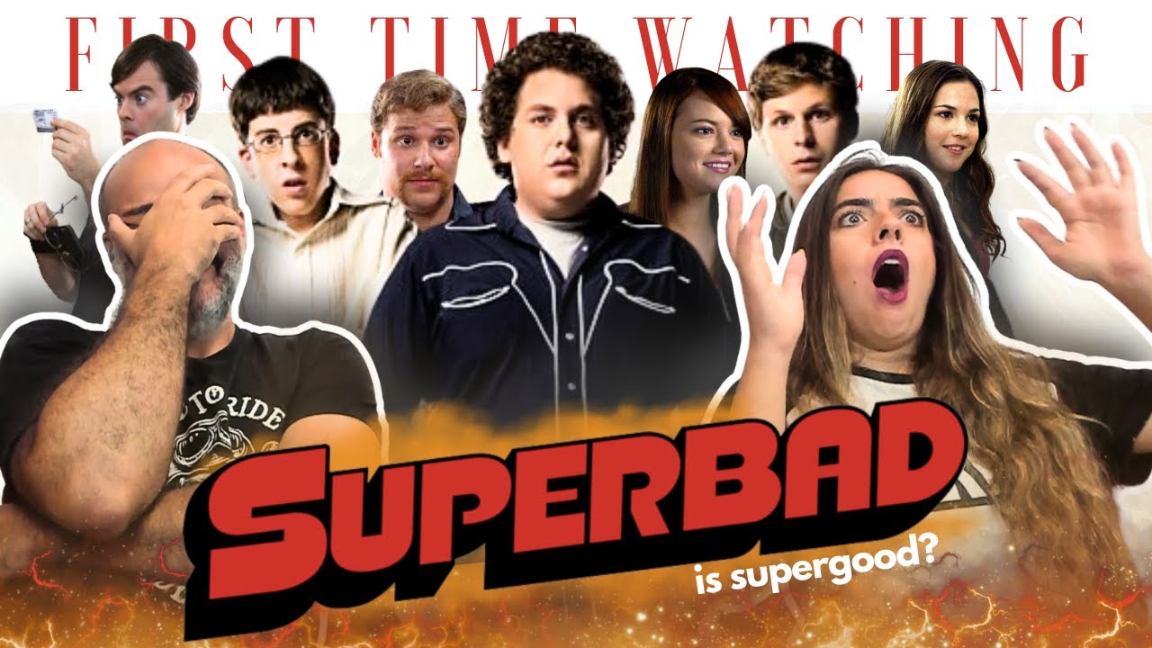 Surprisingly Funny!!! 🤣 Wife watches * SUPERBAD * for the first time | Movie Reaction