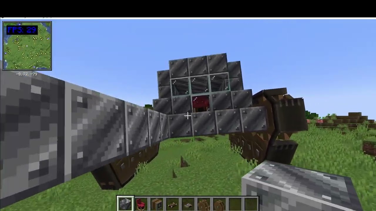 Upgrading the working car in create Minecraft