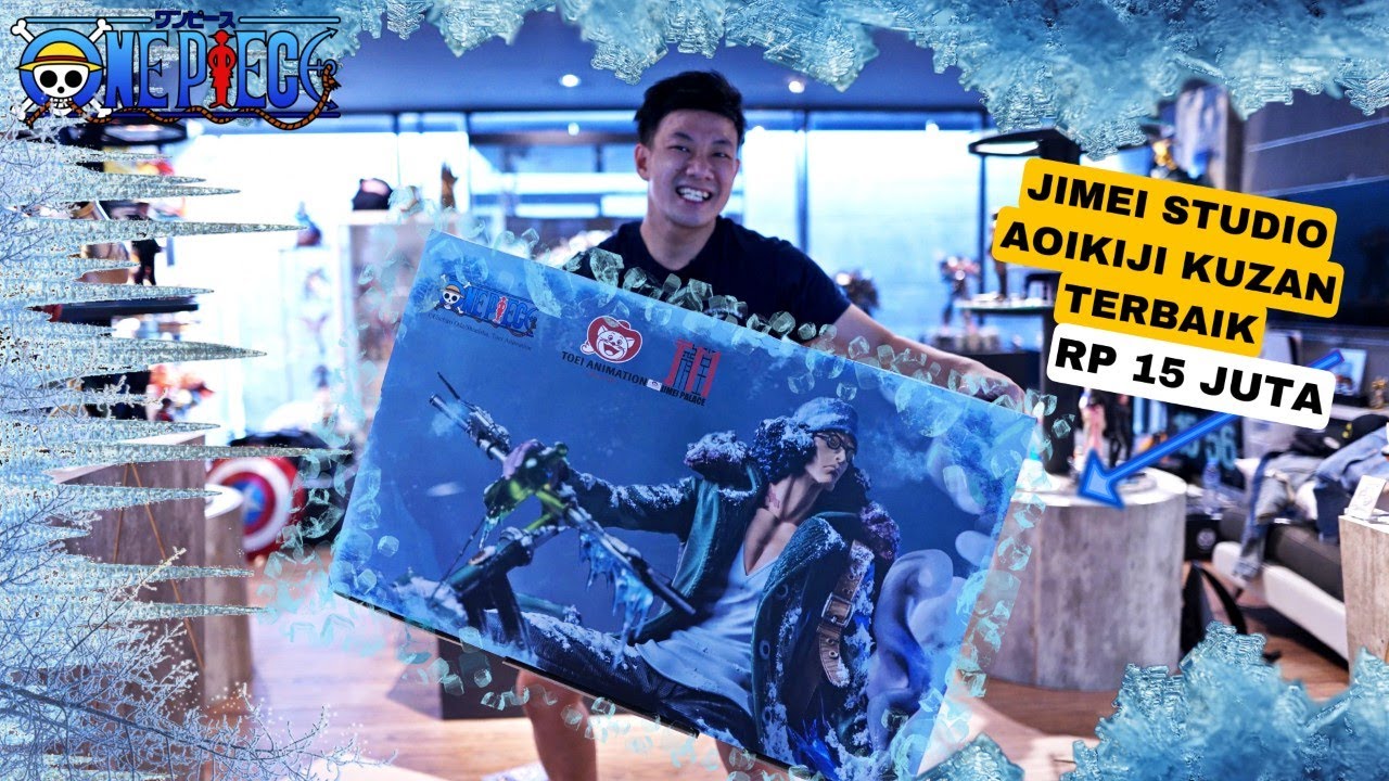 EX ADMIRAL TERBAIK!! YANG LAIN KELAUT AJA!! UNBOXING STATUE KUZAN by JIMEI, NAIK SEPEDA DI LAUT COI!