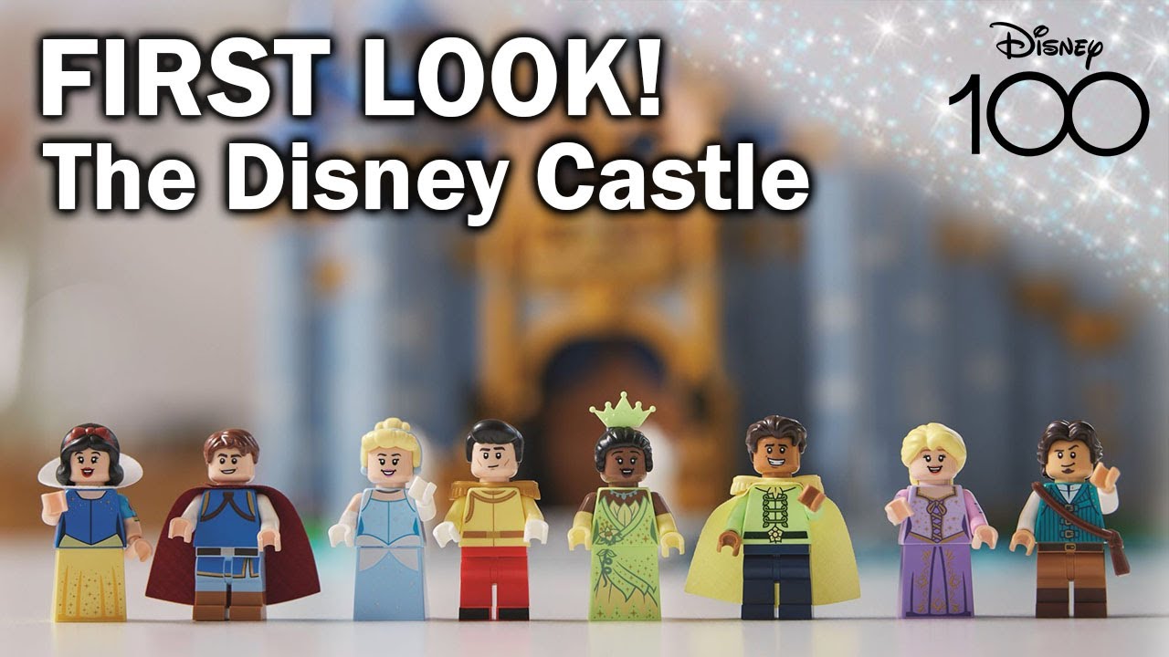 First Look at the 2023 LEGO Disney Castle D2C!