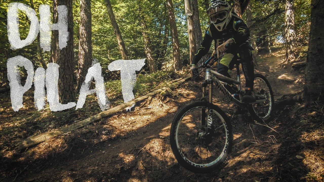 DESCENTE DH COL DE L'OEILLON PILAT ft Bikemox [4K] + Gimbal