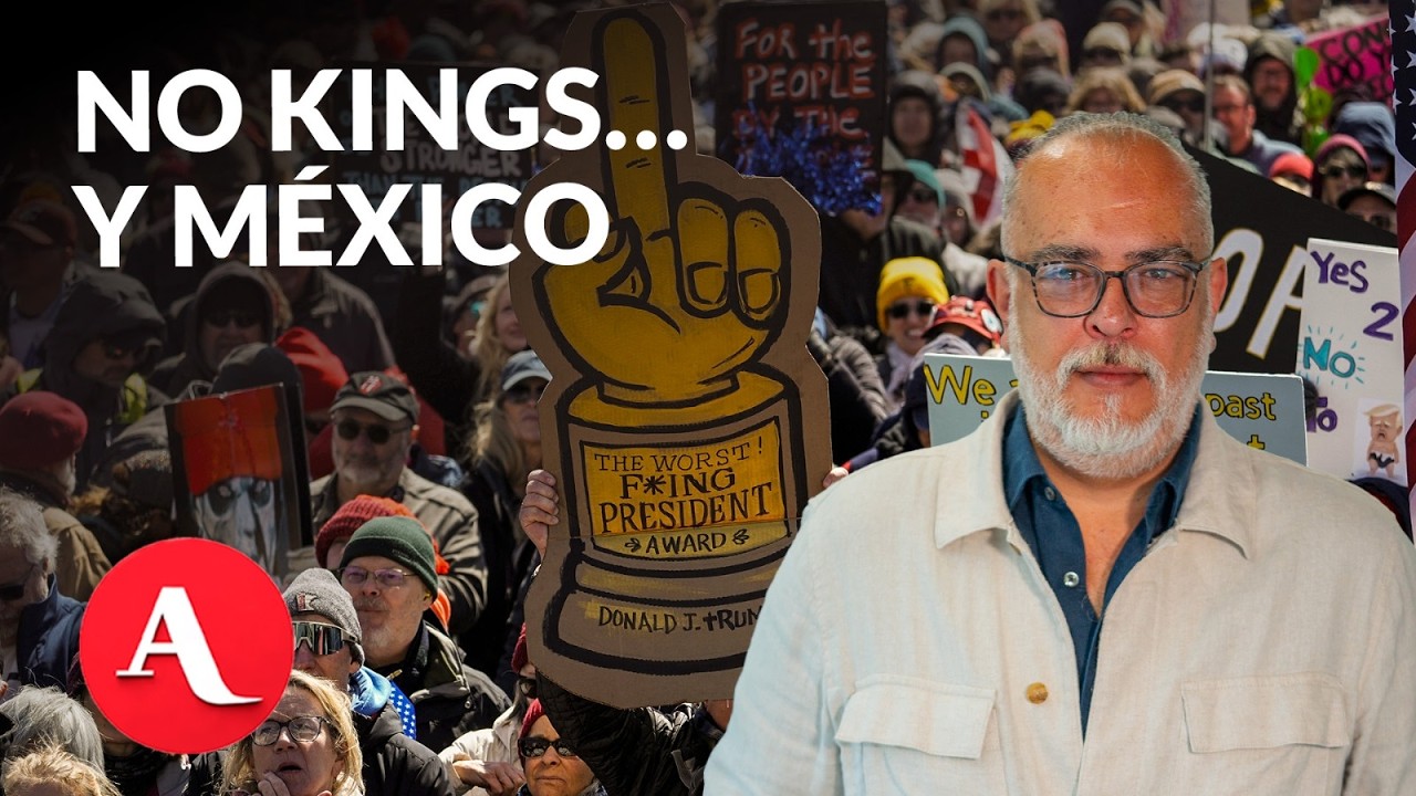 De 'No Kings' a M&eacute;xico, la disputa de fondo es por la democracia: Alfredo Figueroa