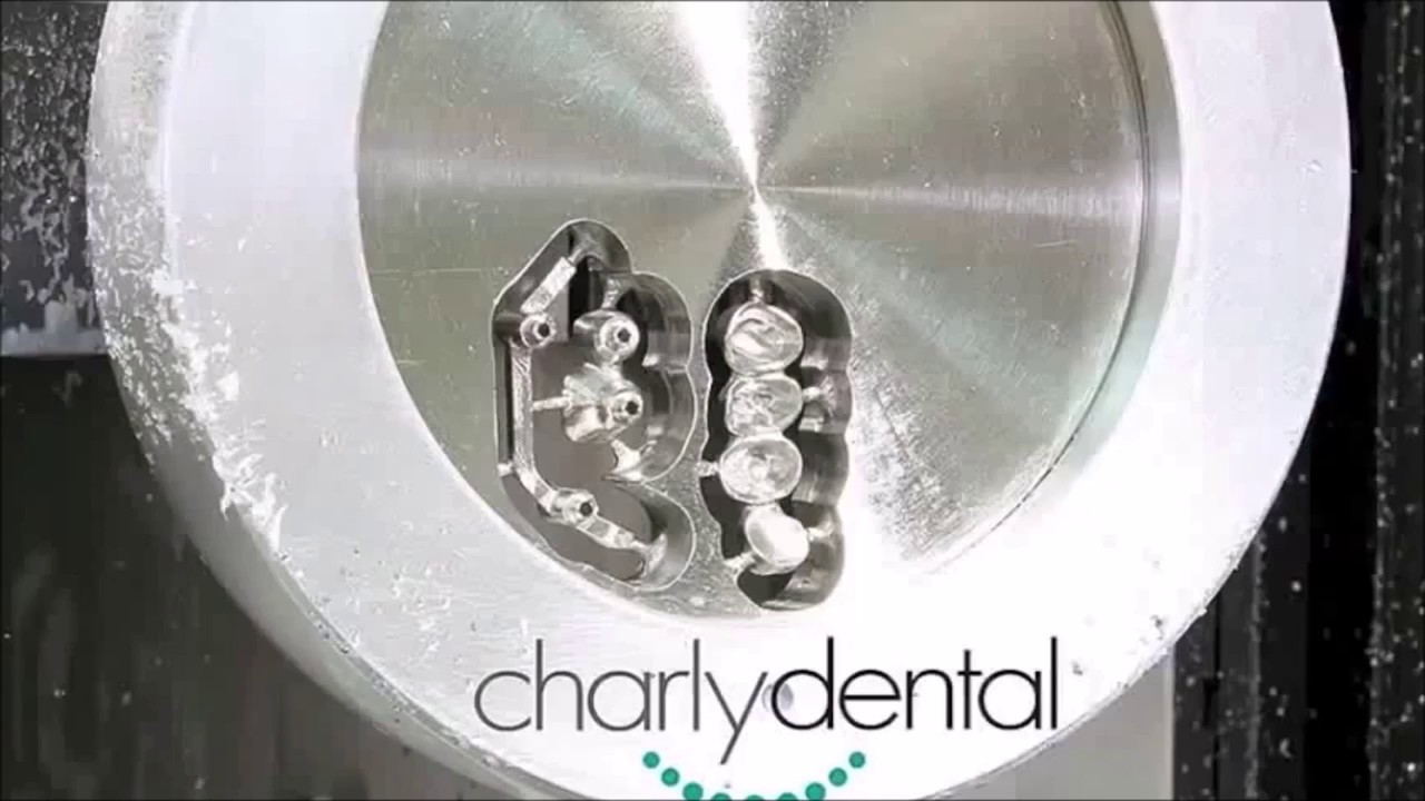 Usinage de barres implantaires en titane ou CrCo avec CD50 - Dental CrCo milling