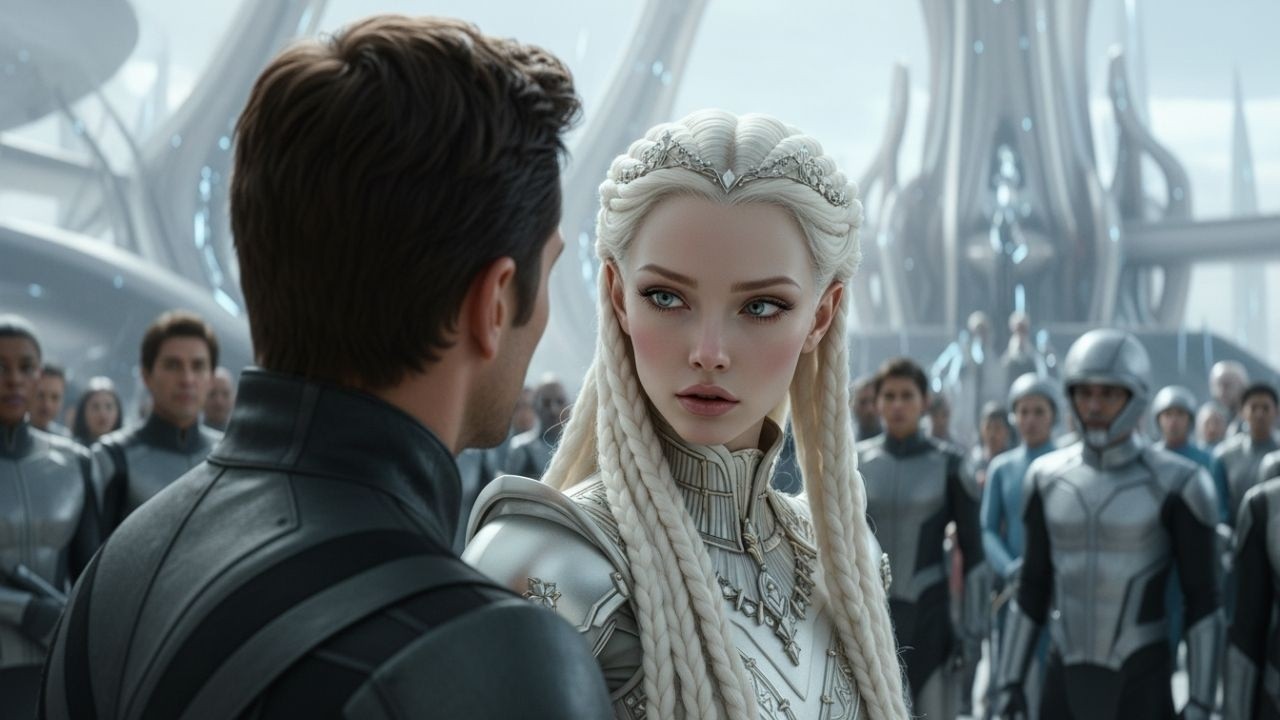 I Accidentally Bumped into the Alien Queen's Bottom... Everyone Froze But She Approached Me