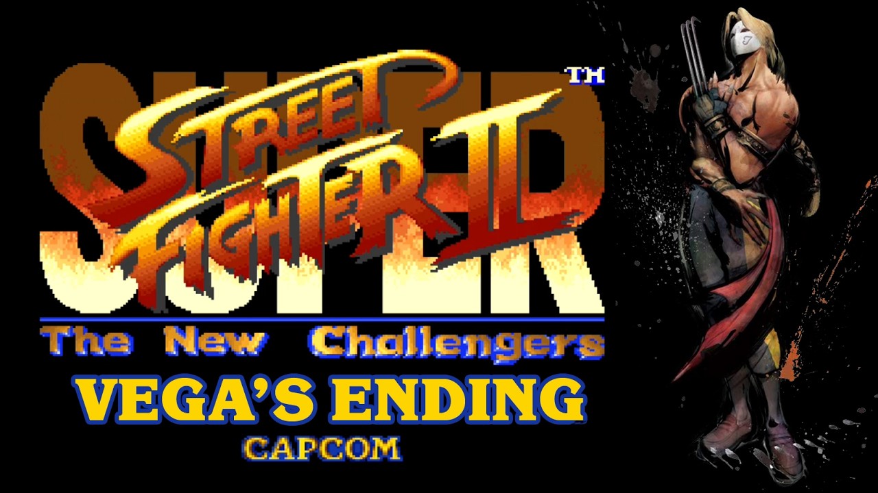 Super Street Fighter II: The New Challengers | Vega Ending | Super Nintendo Entertainment System