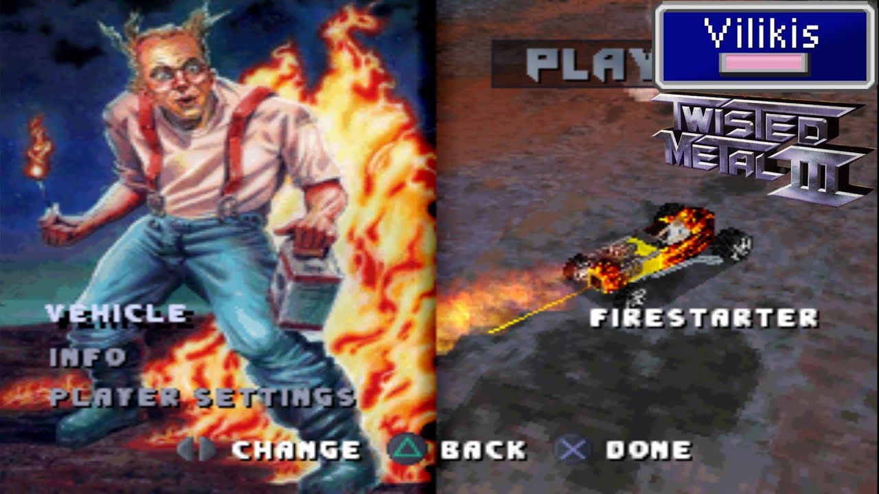 Twisted Metal III - Firestarter Tournament