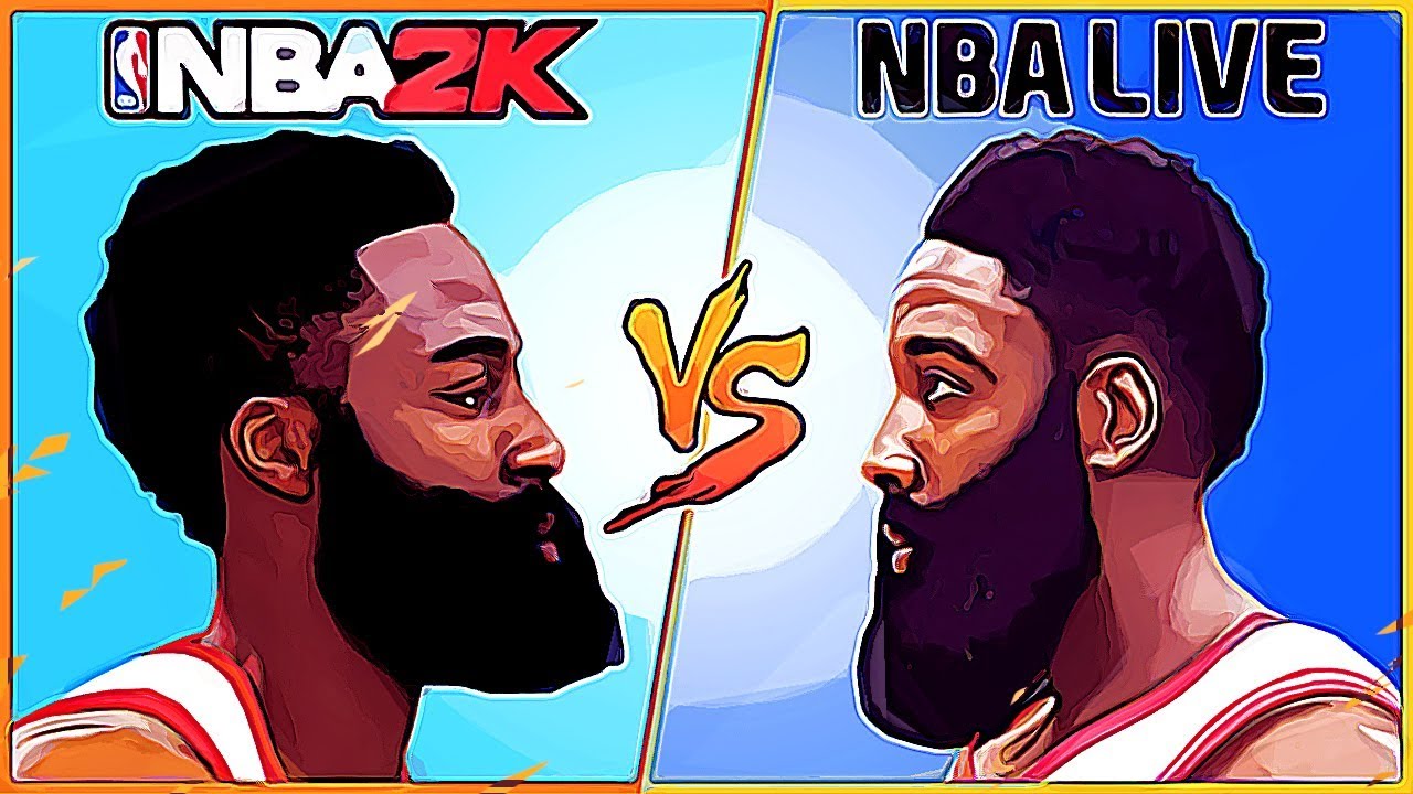 JAMES HARDEN NBA 2K vs NBA LIVE [2010 - 2018]