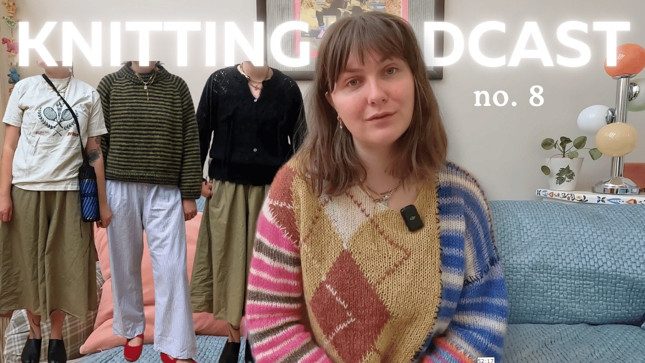 a surprising number of fos, a freaky girl sock kal, free pattern & books | knitting podcast ep.8