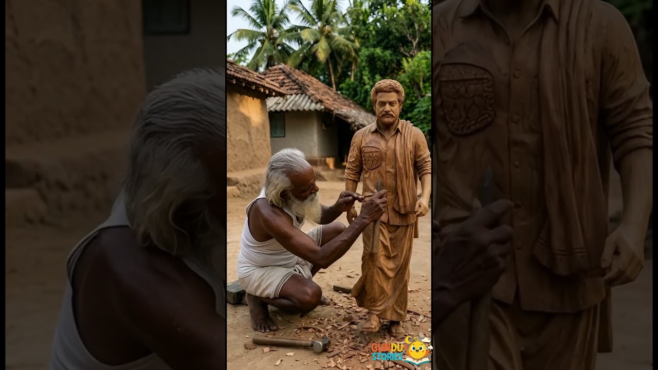 Incredible Wood Carving Timelapse | Jr. NTR Wooden Statue