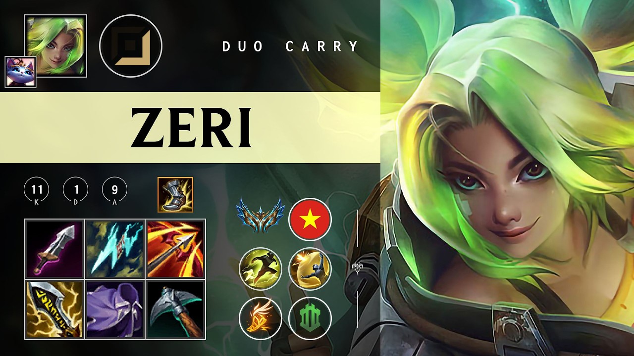 Zeri ADC vs Lucian - VN Challenger Patch 26.04