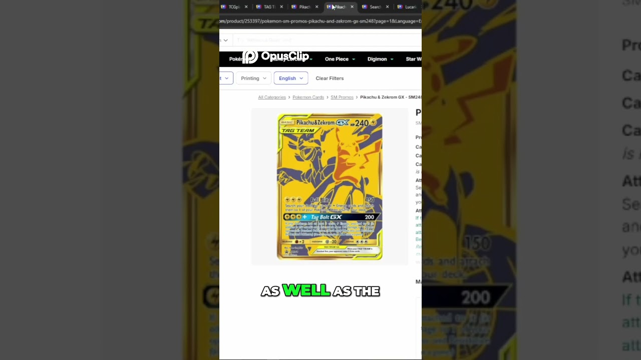 Pokemon Cards  Is It Worth  Pikachu & Zekrom GX Collection!