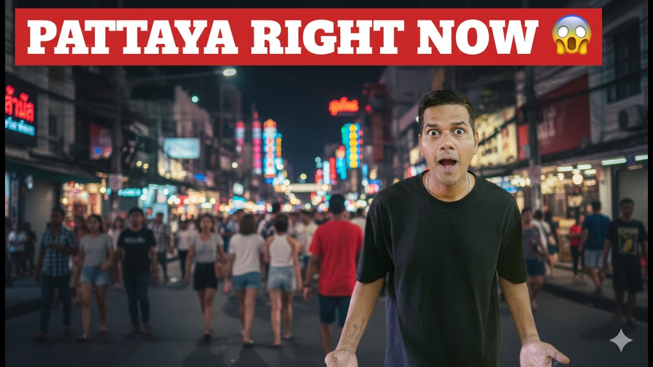 How&rsquo;s Pattaya RIGHT NOW? 🇹🇭 Real Situation Update!